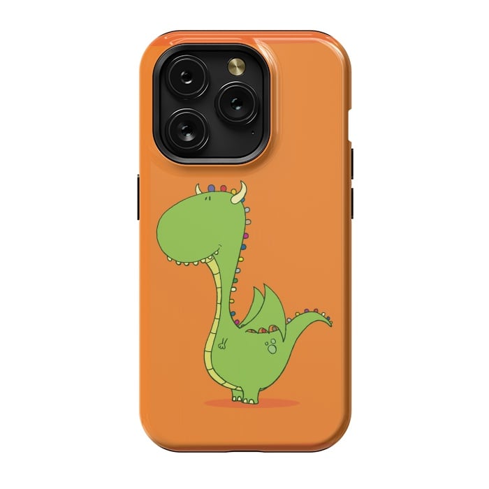 iPhone 15 Pro StrongFit MOMMY'S LITTLE DRAGON! by Mangulica