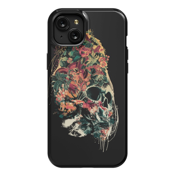 iPhone 15 Plus StrongFit Snake and Skull by Riza Peker