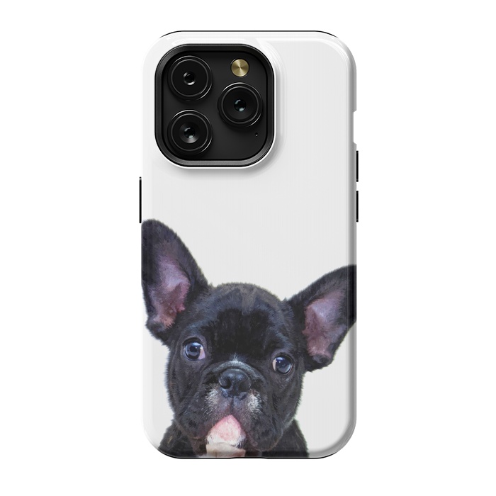 iPhone 15 Pro StrongFit French Bulldog Portrait by Alemi