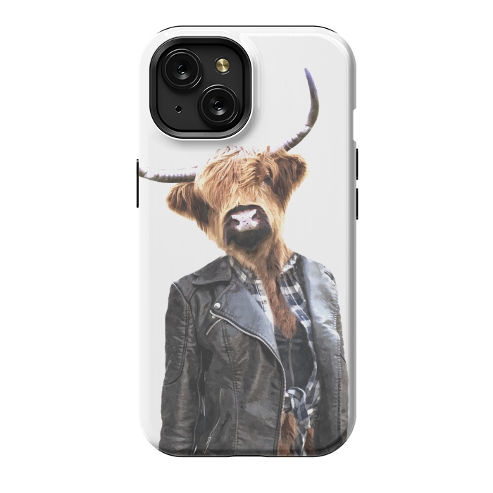 iPhone 15 StrongFit Cow Girl by Alemi