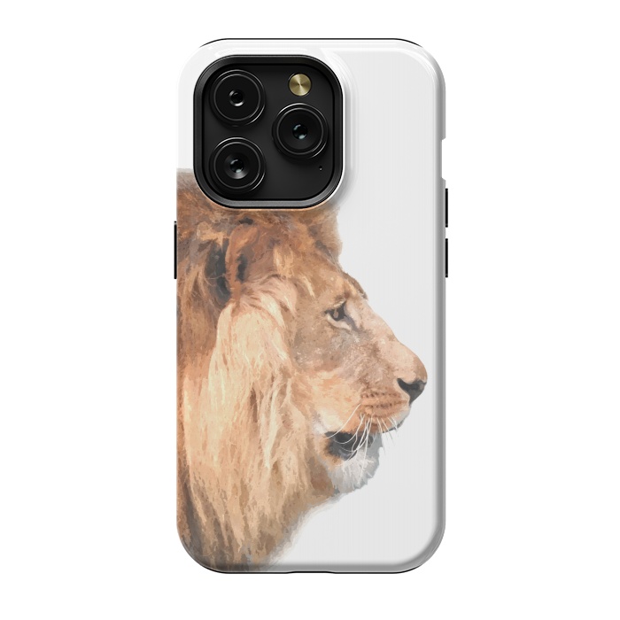 iPhone 15 Pro StrongFit Lion Profile by Alemi