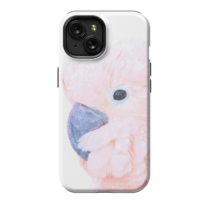iPhone 15 StrongFit Pink Cockatoo by Alemi