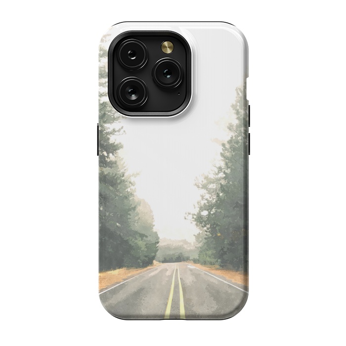 iPhone 15 Pro StrongFit Road Illustration by Alemi