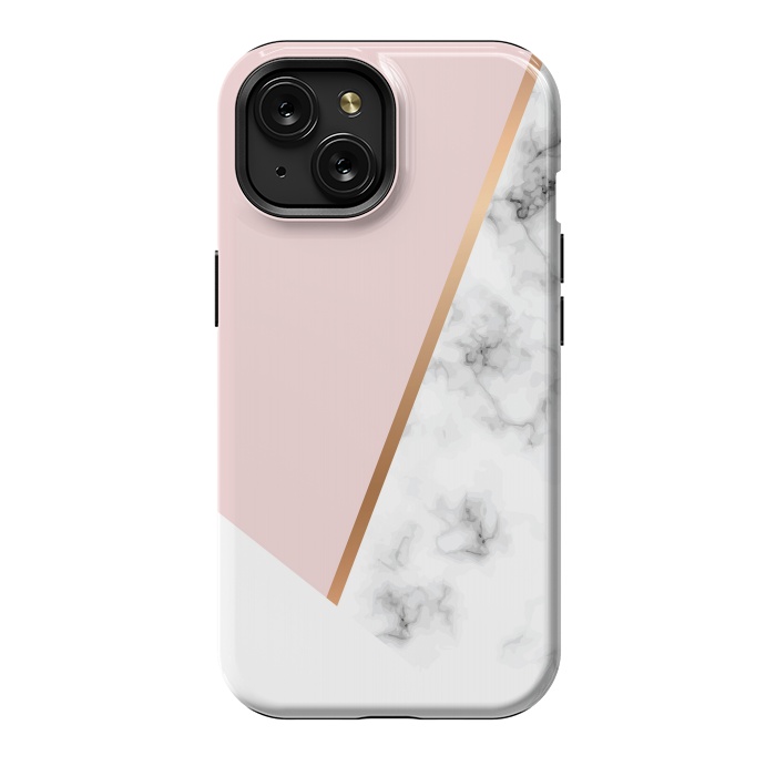 iPhone 15 StrongFit Marble III 007 by Jelena Obradovic