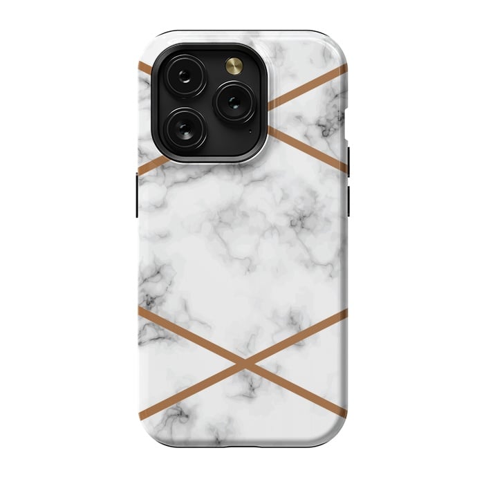 iPhone 15 Pro StrongFit Marble III 070 by Jelena Obradovic