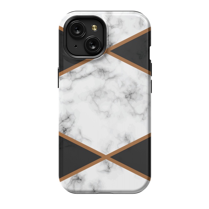 iPhone 15 StrongFit Marble III 071 by Jelena Obradovic
