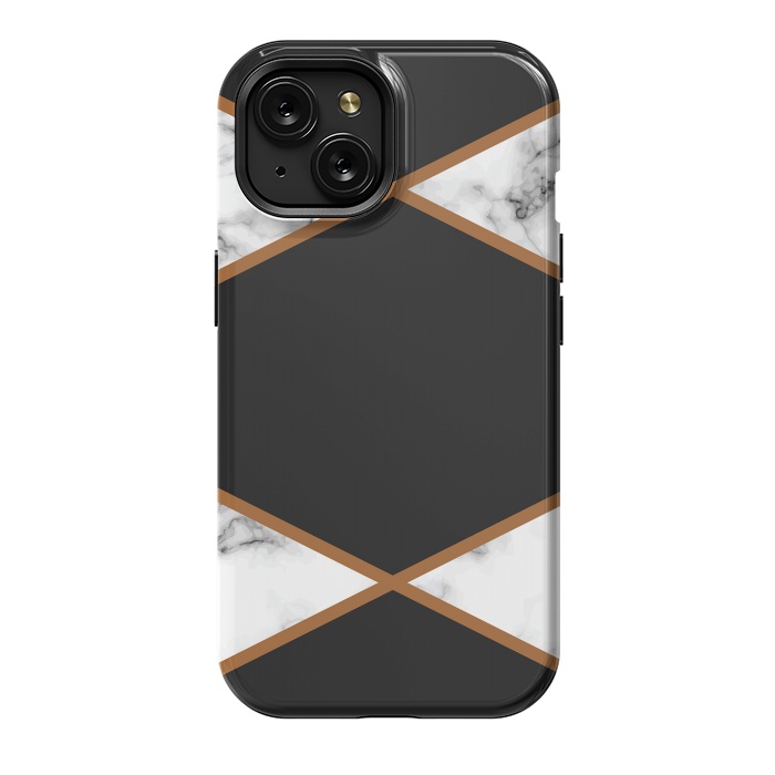iPhone 15 StrongFit Marble III 072 by Jelena Obradovic