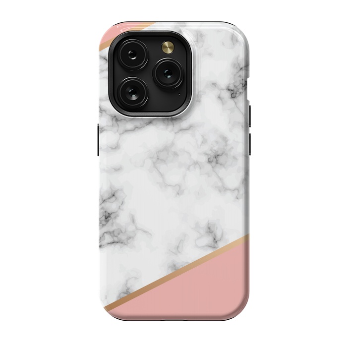 iPhone 15 Pro StrongFit Marble III 073 by Jelena Obradovic