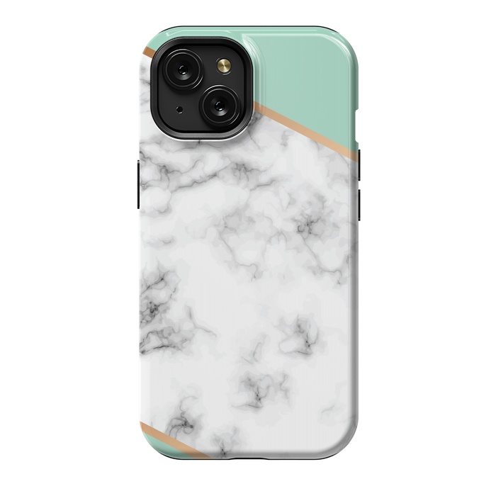 iPhone 15 StrongFit Marble III 074 by Jelena Obradovic