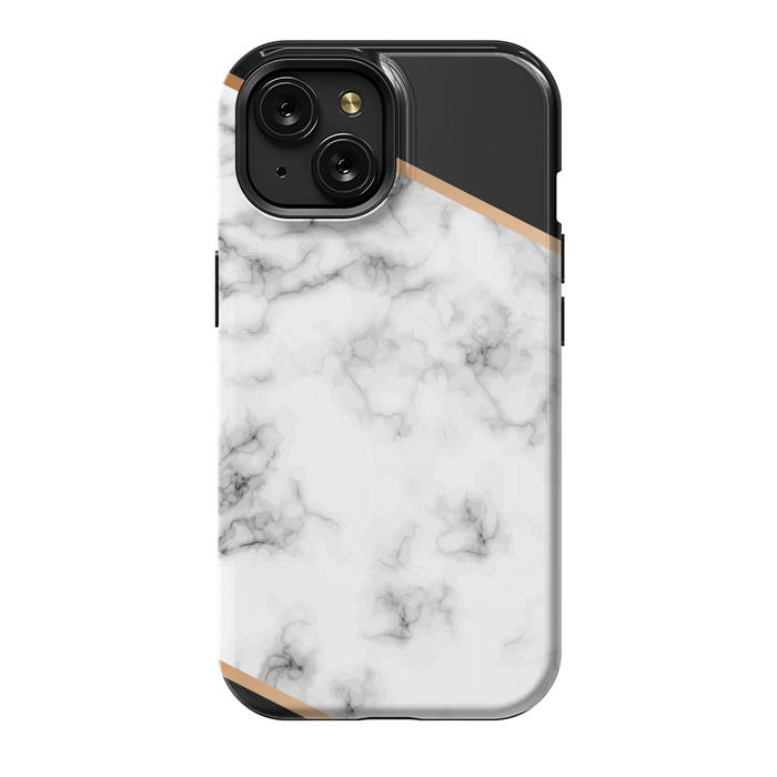 iPhone 15 StrongFit Marble III 075 by Jelena Obradovic