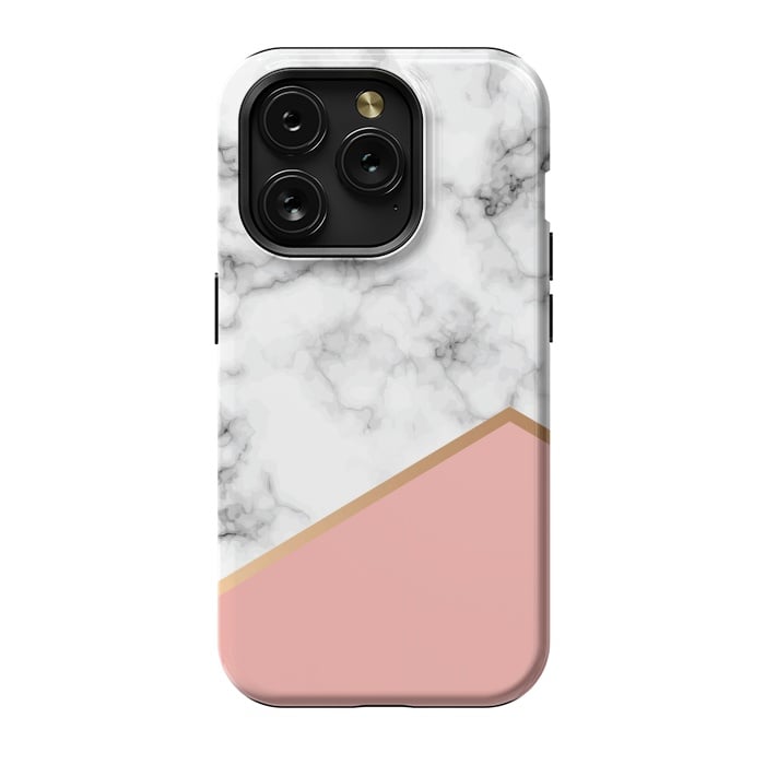 iPhone 15 Pro StrongFit Marble III 076 by Jelena Obradovic