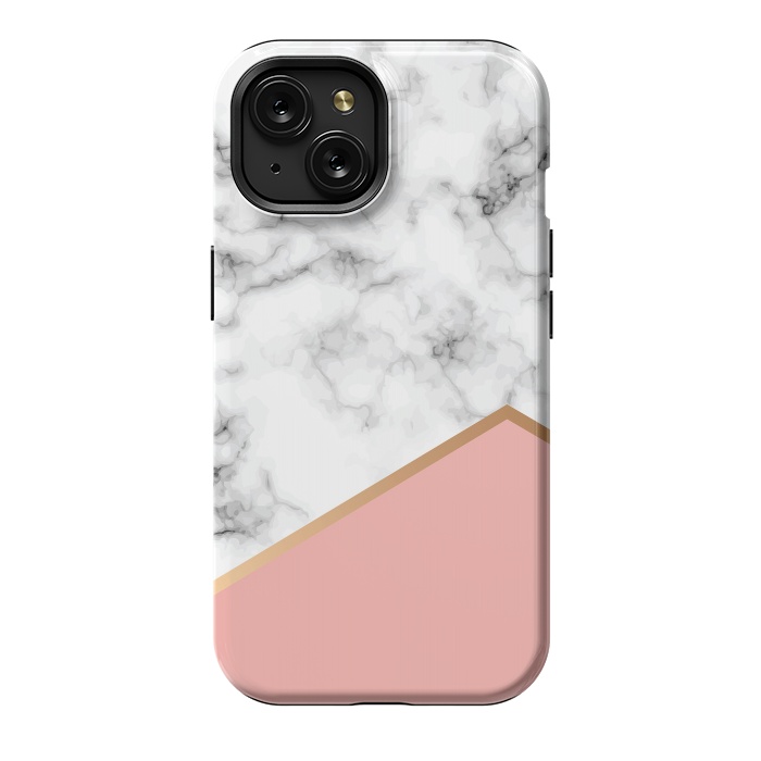 iPhone 15 StrongFit Marble III 076 by Jelena Obradovic
