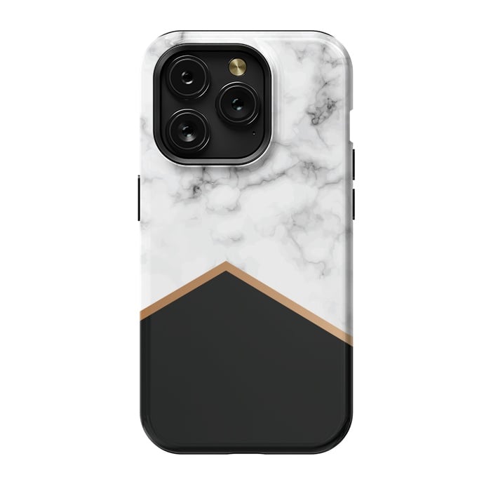iPhone 15 Pro StrongFit Marble III 077 by Jelena Obradovic
