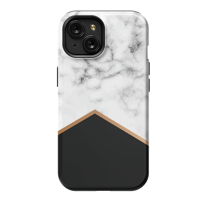 iPhone 15 StrongFit Marble III 077 by Jelena Obradovic