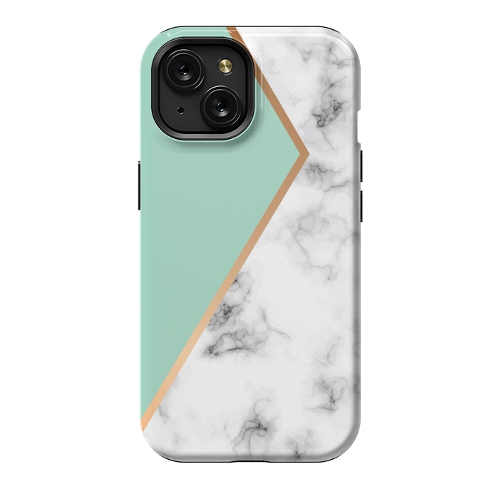 iPhone 15 StrongFit Marble III 078 by Jelena Obradovic