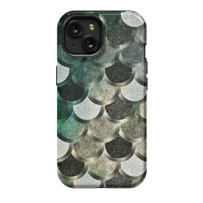 iPhone 15 StrongFit Emerald mermaid by Jms