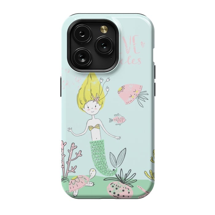 iPhone 15 Pro StrongFit Believe in mermaids by  Utart