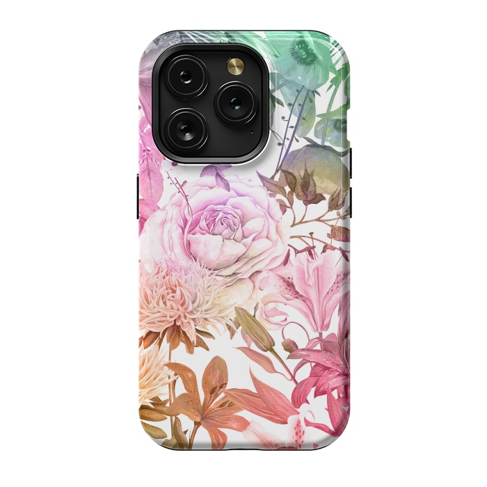 iPhone 15 Pro StrongFit Floral Market by Creativeaxle