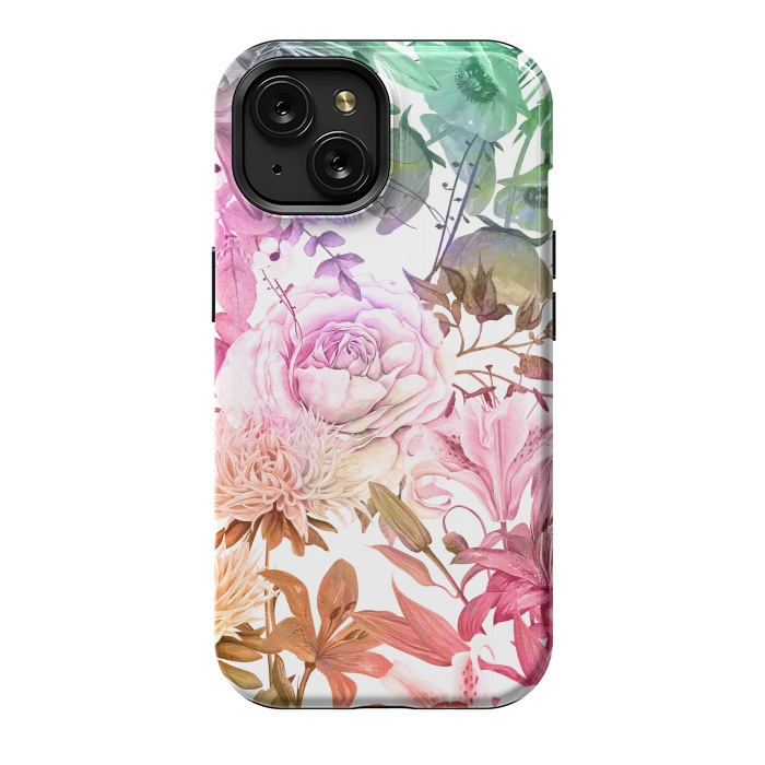 iPhone 15 StrongFit Floral Market by Creativeaxle