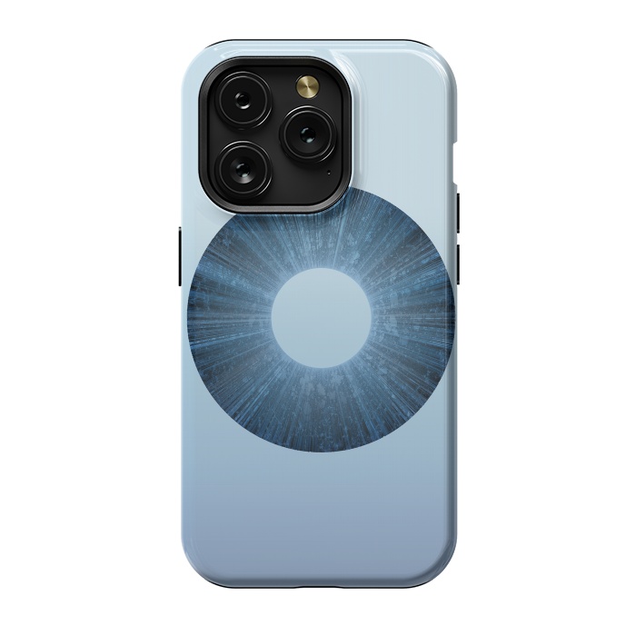 iPhone 15 Pro StrongFit Blue Iris Object by Andrea Haase