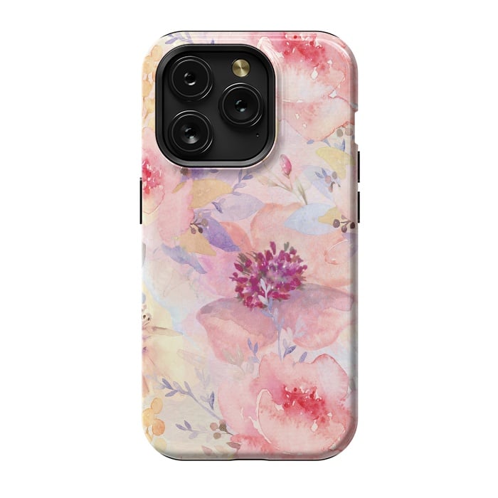 iPhone 15 Pro StrongFit Summer Flowers Pattern by  Utart