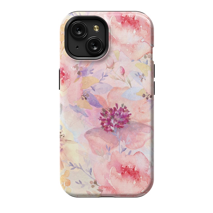 iPhone 15 StrongFit Summer Flowers Pattern by  Utart