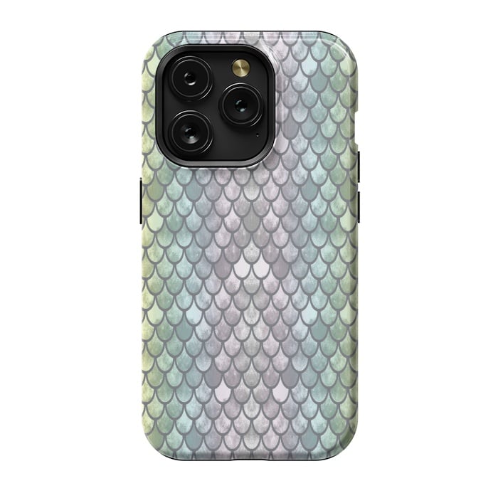 iPhone 15 Pro StrongFit New Mermaid Scales  by Angelika Parker