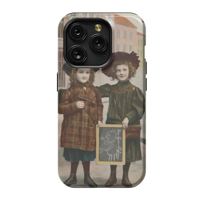 iPhone 15 Pro StrongFit Vintage School Girls by Andrea Haase