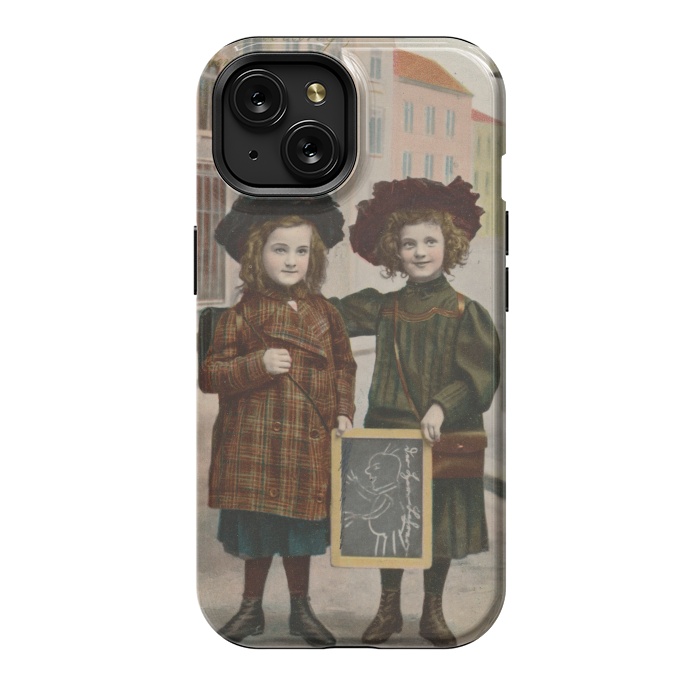 iPhone 15 StrongFit Vintage School Girls by Andrea Haase