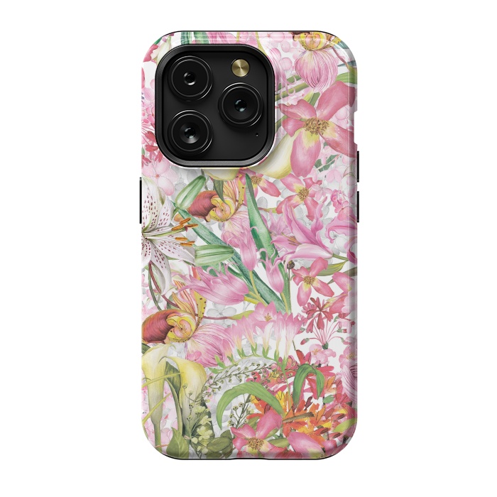 iPhone 15 Pro StrongFit Flower Jungle by  Utart