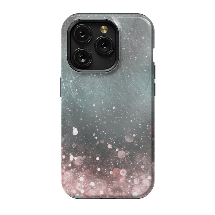 iPhone 15 Pro StrongFit Pink Sparkle 2 by Andrea Haase