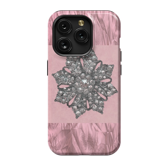 iPhone 15 Pro StrongFit Embellishment On Rose Gold 2 by Andrea Haase