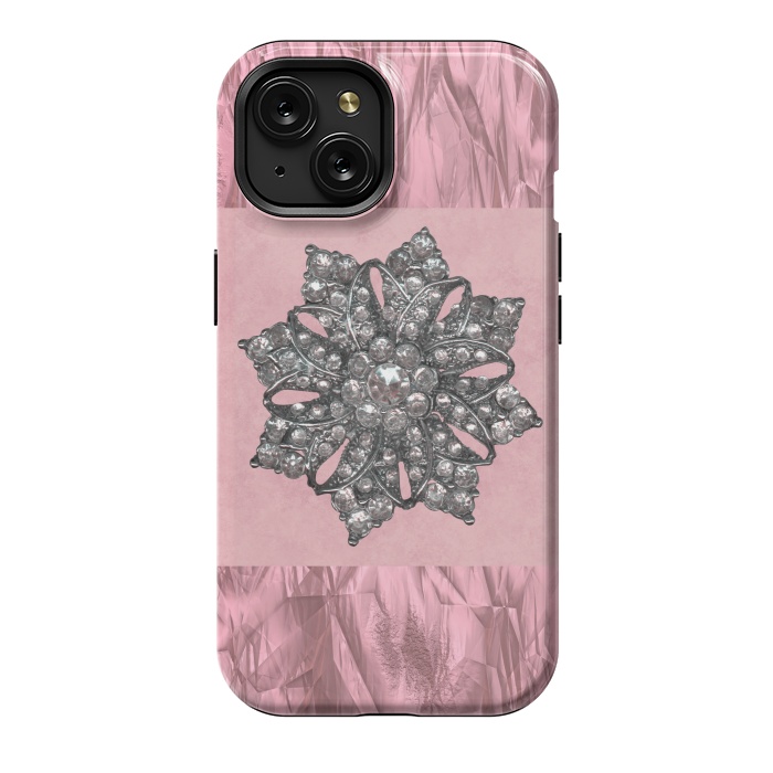 iPhone 15 StrongFit Embellishment On Rose Gold 2 by Andrea Haase