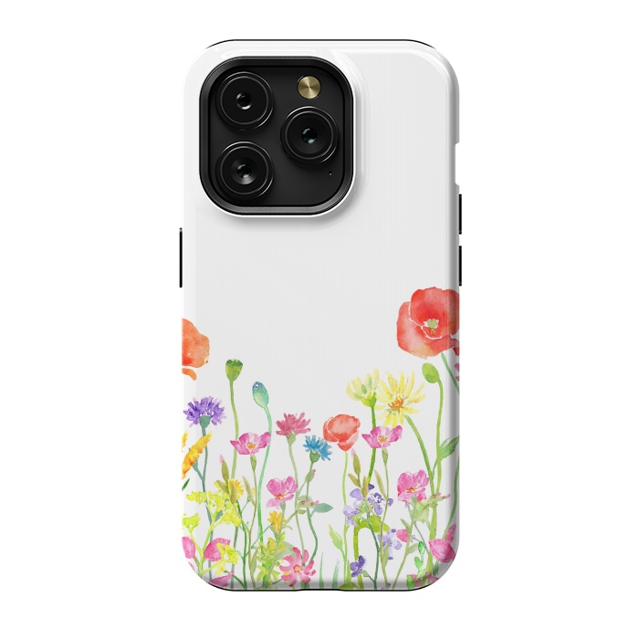 iPhone 15 Pro StrongFit Summer Flower Meadow by  Utart