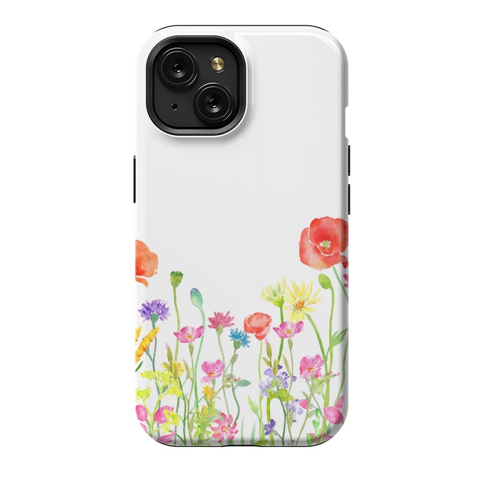 iPhone 15 StrongFit Summer Flower Meadow by  Utart