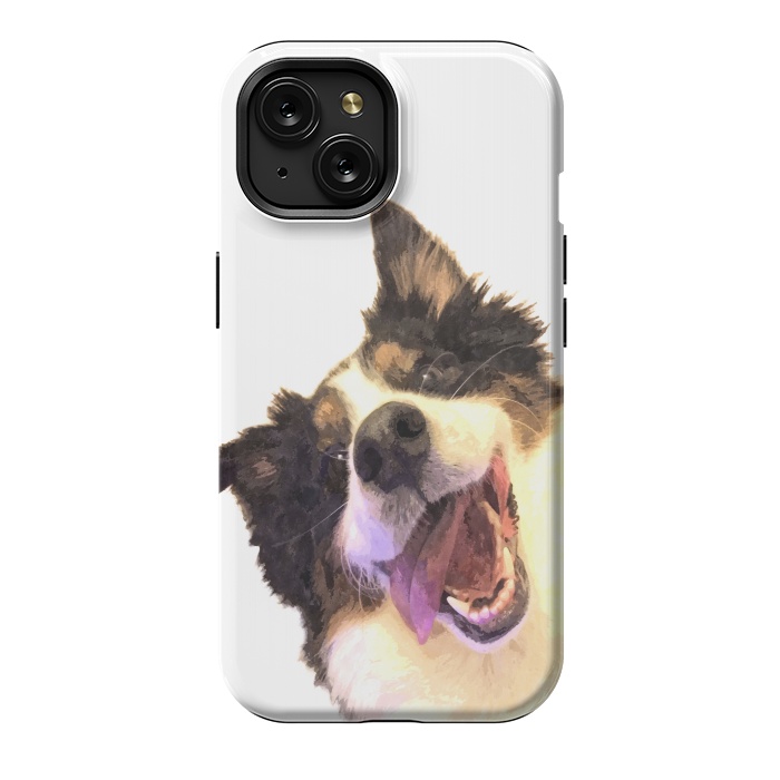 iPhone 15 StrongFit Happy Dog by Alemi