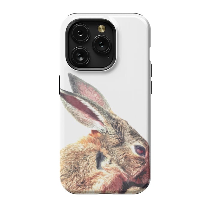 iPhone 15 Pro StrongFit Rabbit Portrait by Alemi