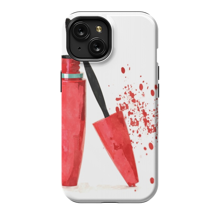iPhone 15 StrongFit Red Mascara by Alemi