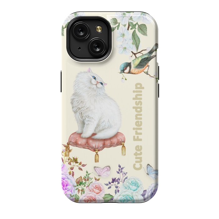iPhone 15 StrongFit Cute Friendship by Creativeaxle