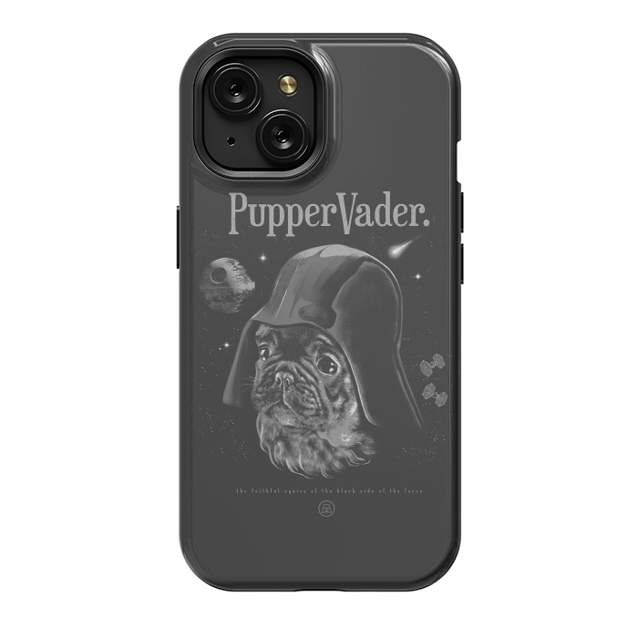 iPhone 15 StrongFit Pupper Vader by jackson duarte