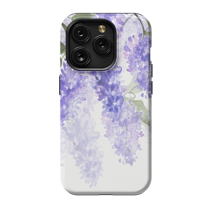 iPhone 15 Pro StrongFit Wisteria in the Summer Garden by  Utart