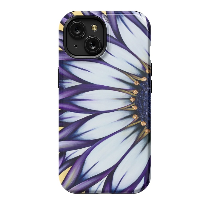 iPhone 15 StrongFit Wild African Daisy by Denise Cassidy Wood