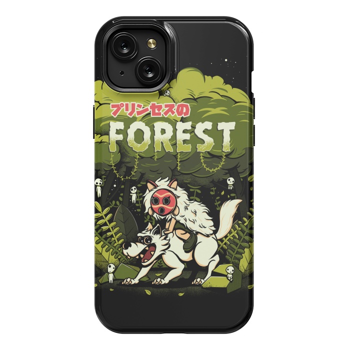 iPhone 15 Plus StrongFit The Forest Princess by Ilustrata