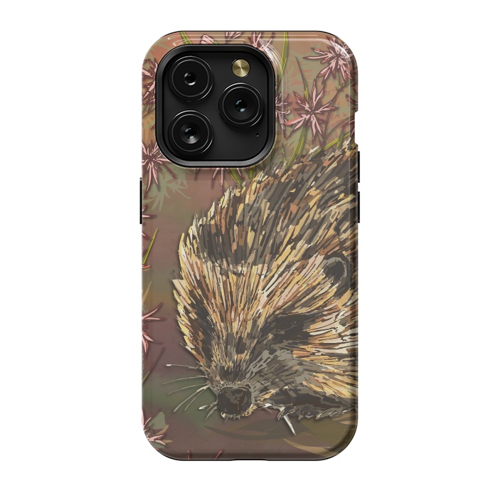 iPhone 15 Pro StrongFit Sweet Hedgehog by Lotti Brown