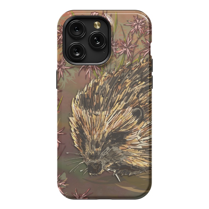 iPhone 15 Pro Max StrongFit Sweet Hedgehog by Lotti Brown