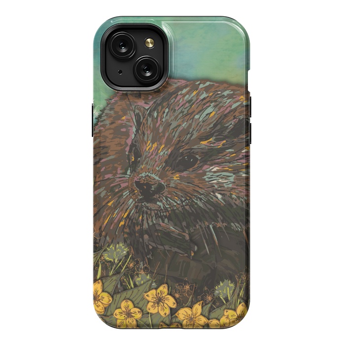 iPhone 15 Plus StrongFit Otter by Lotti Brown