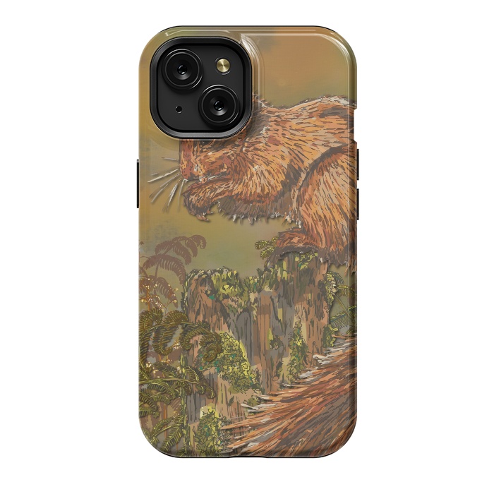 iPhone 15 StrongFit September Squirrel by Lotti Brown