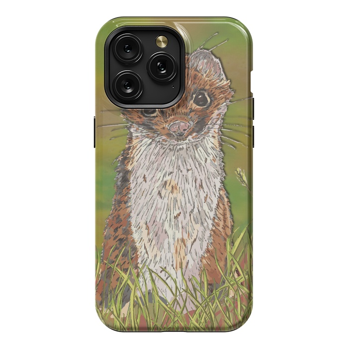 iPhone 15 Pro Max StrongFit Summer Stoat by Lotti Brown