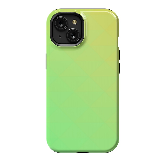 iPhone 15 StrongFit yellow green shades by MALLIKA