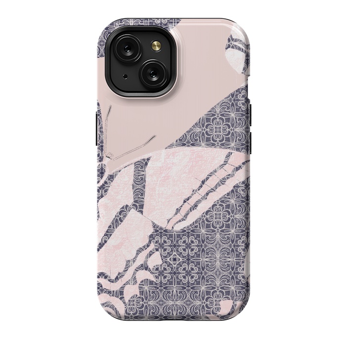 iPhone 15 StrongFit Rosy butterfly by Kashmira Baheti